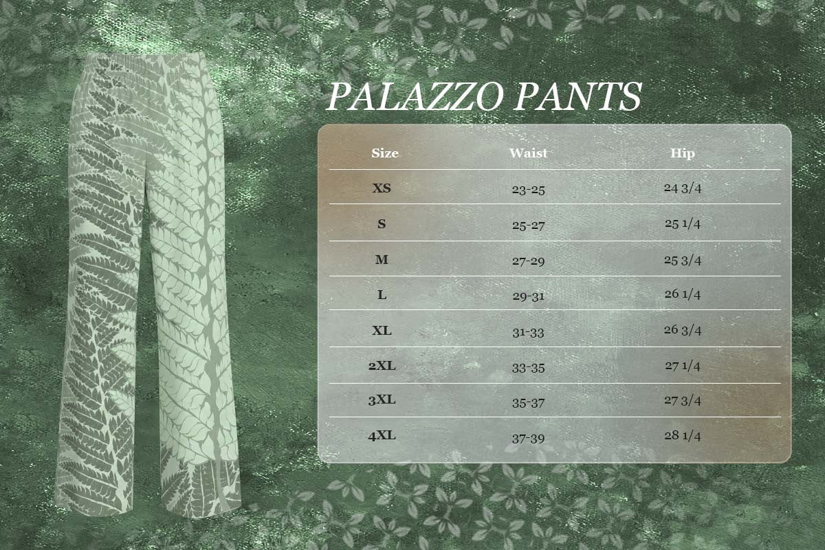 Size chart image