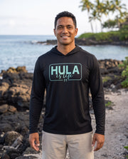 Hula Yeti - Long Sleeve Dri-Fit Hoodie