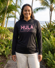 Hula Yeti - Long Sleeve Dri-Fit Hoodie