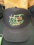 Trucker Hat, Hula Vibes floral design