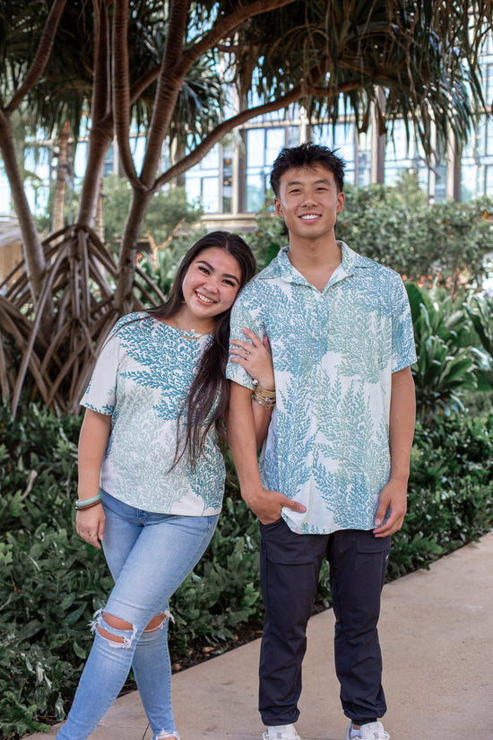 Translation missing: en.Palaʻā Polo - Blue/White