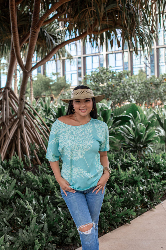 Translation missing: en.Palaʻā - Dolman - Blue/Green