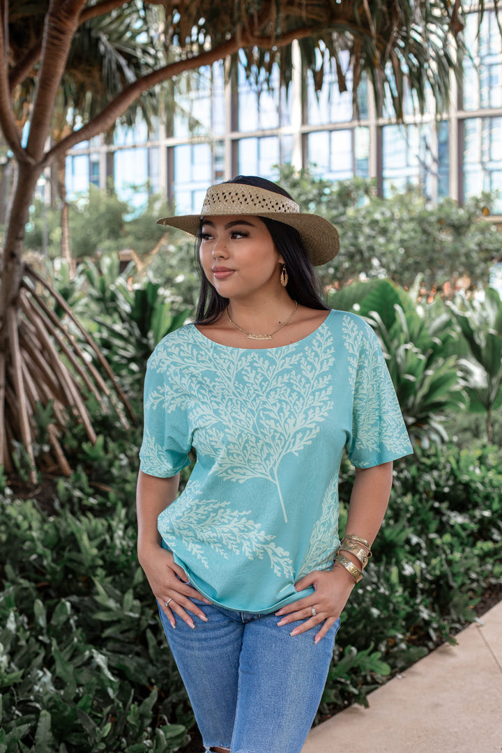 Translation missing: en.Palaʻā - Dolman - Blue/Green