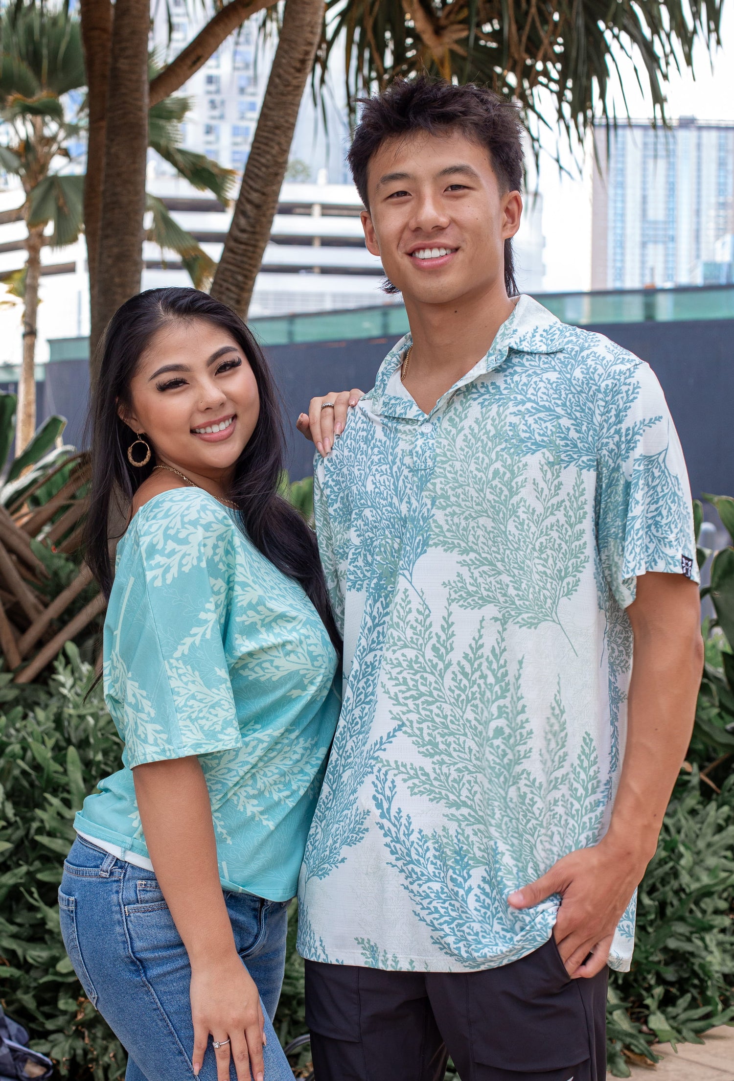 Translation missing: en.Palaʻā Polo - Blue/White