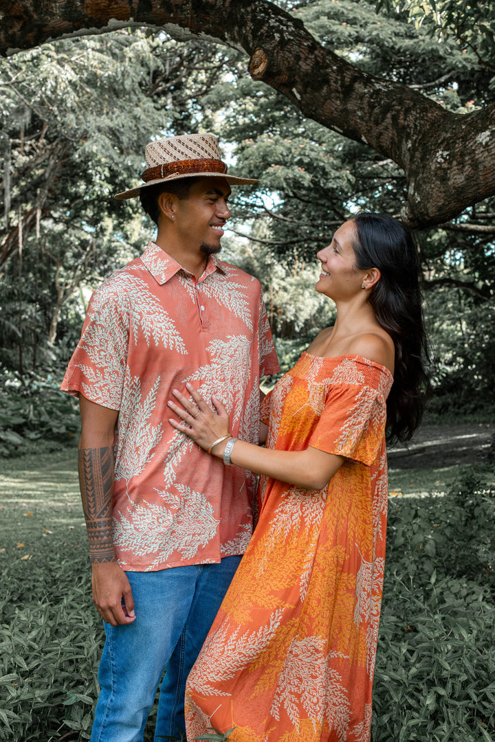Translation missing: en.Palaʻā - Hiehie Dress - Orange