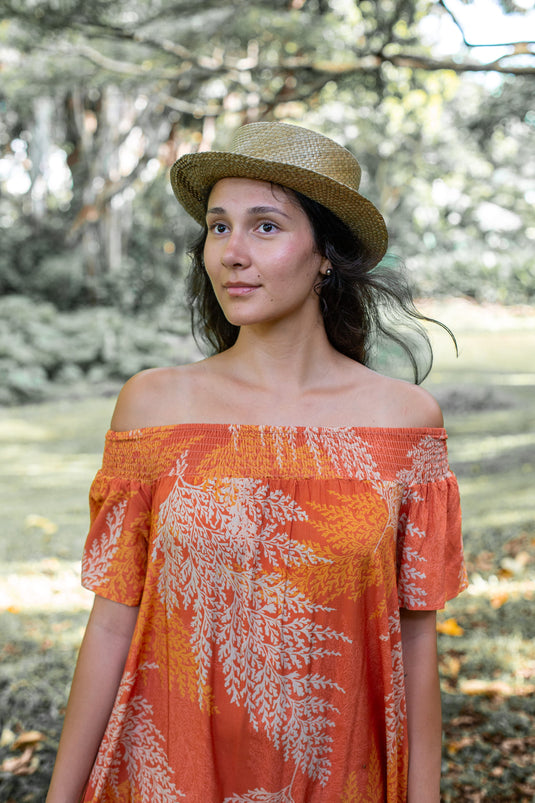 Translation missing: en.Palaʻā - Hiehie Dress - Orange