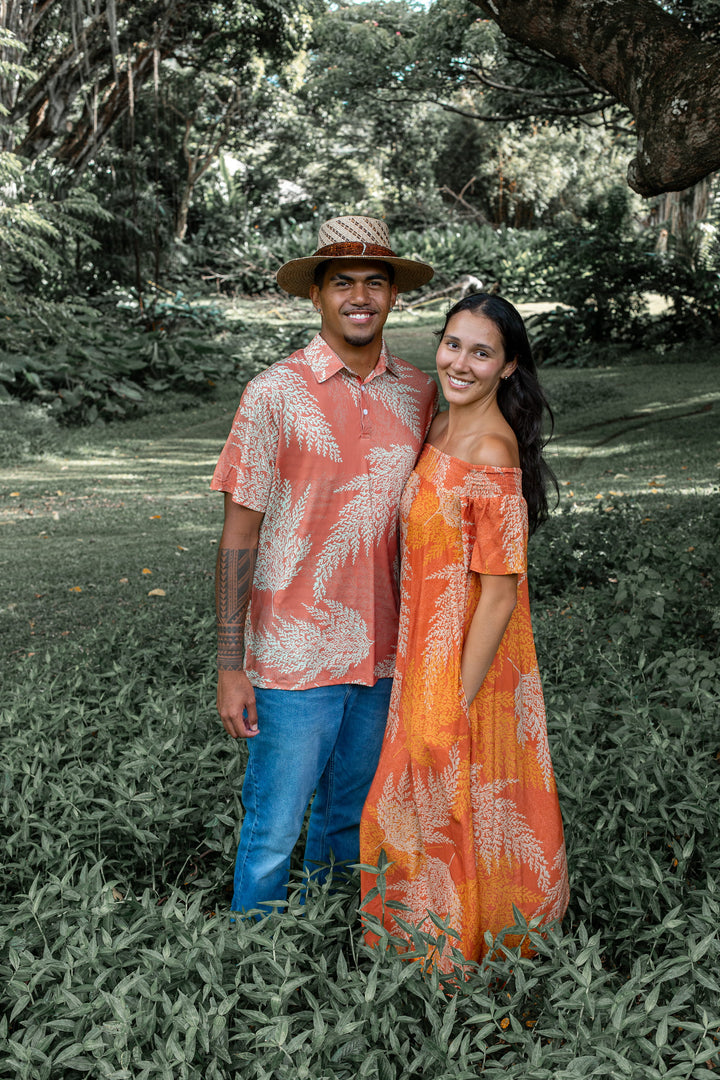 Translation missing: en.Palaʻā - Hiehie Dress - Orange