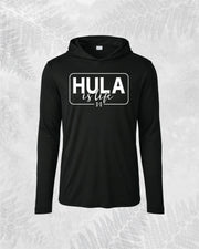 Hula Yeti - Long Sleeve Dri-Fit Hoodie