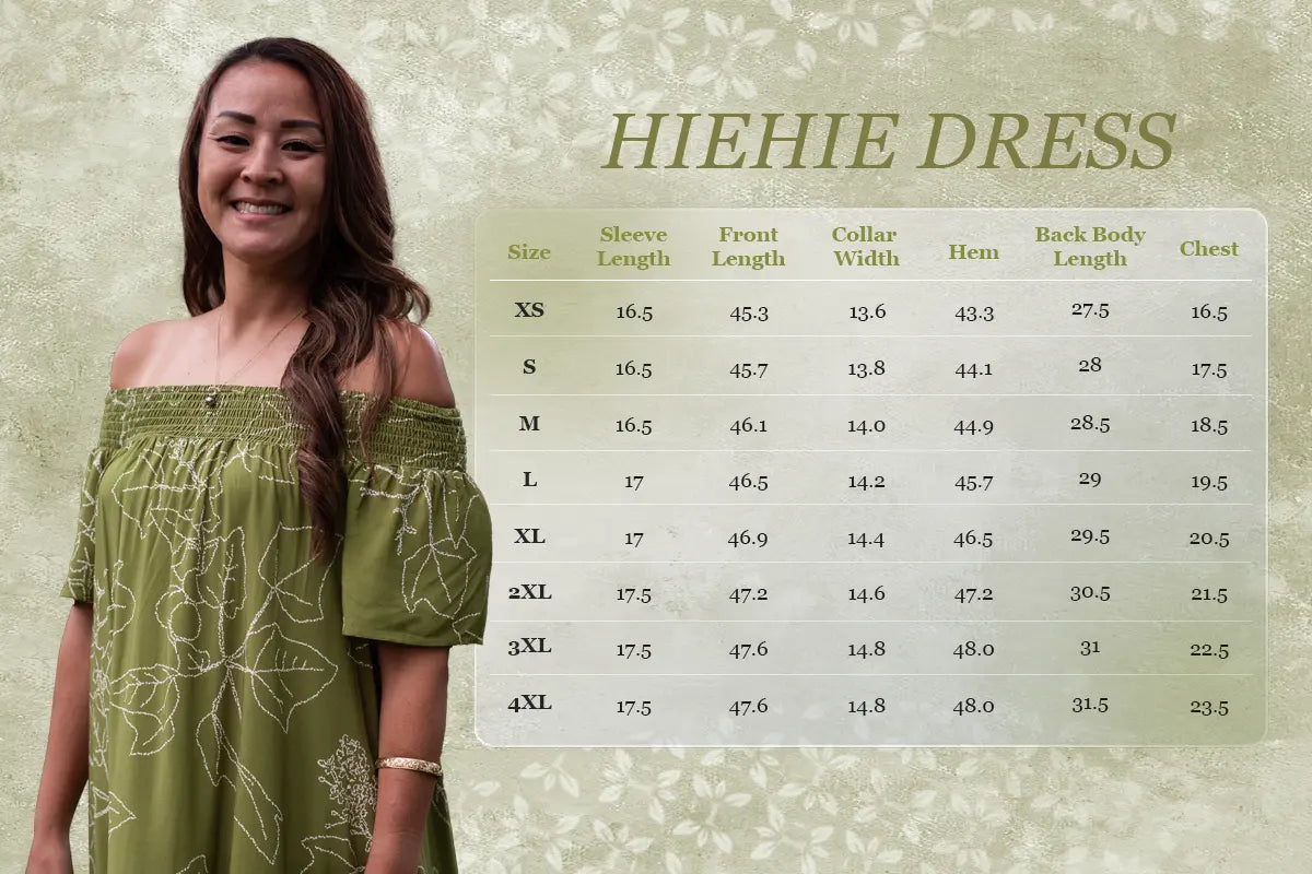 Size chart image
