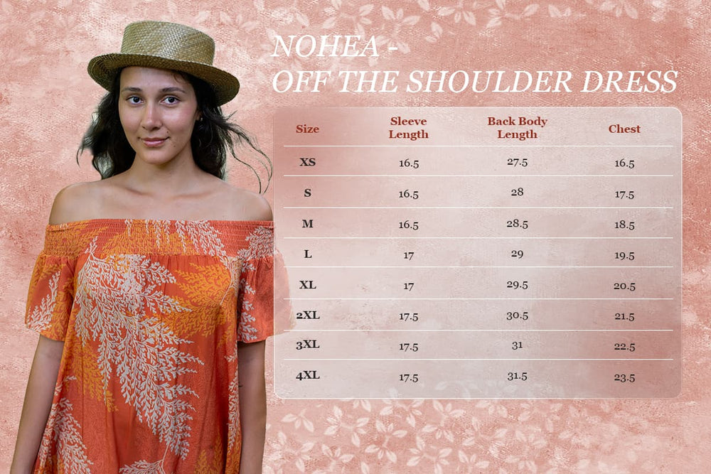 Palaʻā - Hiehie Dress - Orange