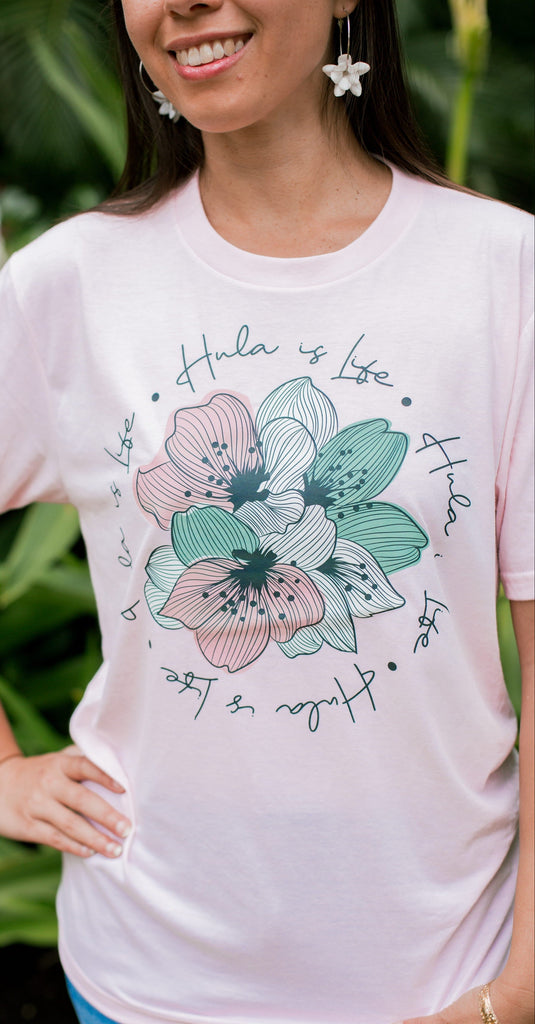 Translation missing: en.Hula Cherry Blossom - T-shirt - Hula is Life