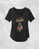 Hula Floral - Relaxed Scoop - Hula is Life