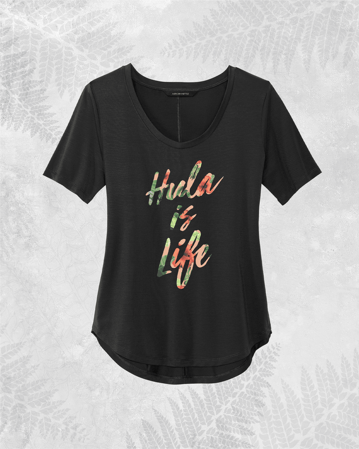 Translation missing: en.Hula Floral - Relaxed Scoop - Hula is Life