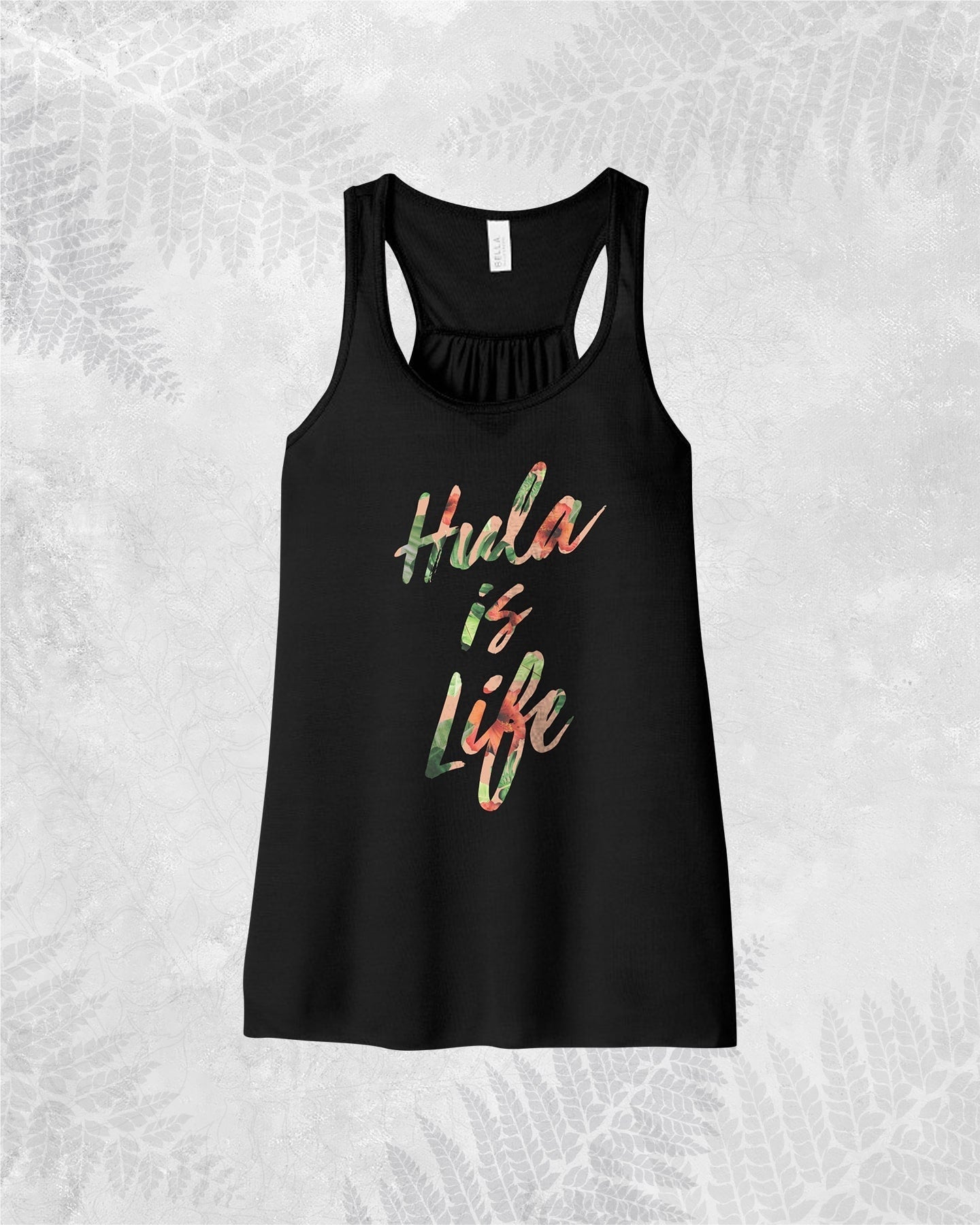 Translation missing: en.Hula Floral - Wahine Tank - Hula is Life