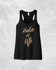 Hula Floral - Wahine Tank - Hula is Life