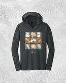 Hula Implements - Longsleeve V-neck Hoodie - Hula is Life