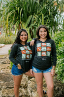 Hula Implements - Longsleeve V-neck Hoodie - Hula is Life