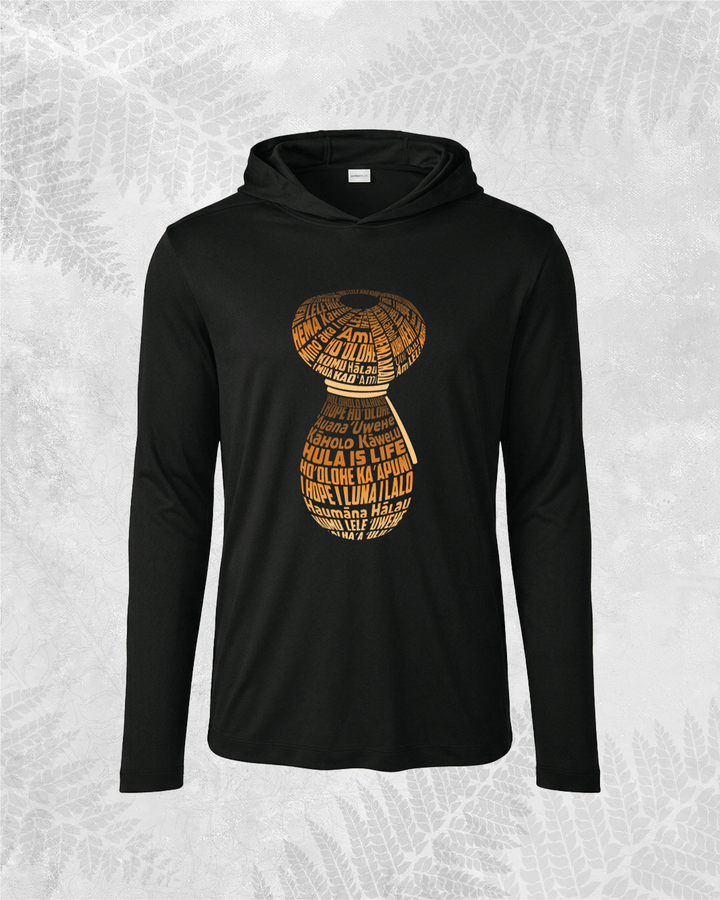 Translation missing: en.Hula Ipu Basics-Long Sleeve Dri-Fit Hoodie - Hula is Life