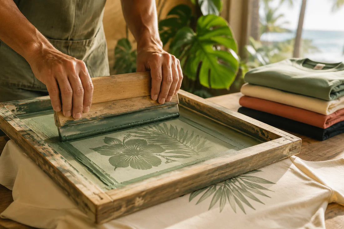 Translation missing: en.Custom Screen Printing, Rooted in Hawai'i