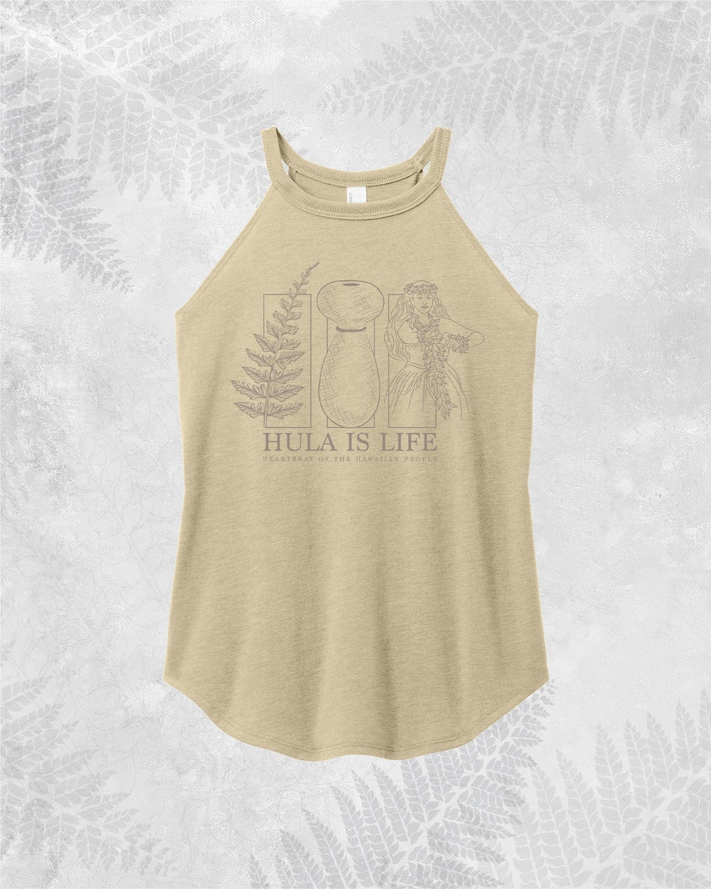 Hula Rhythm - Rocker Tank - Hula is Life