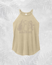 Hula Rhythm - Rocker Tank - Hula is Life