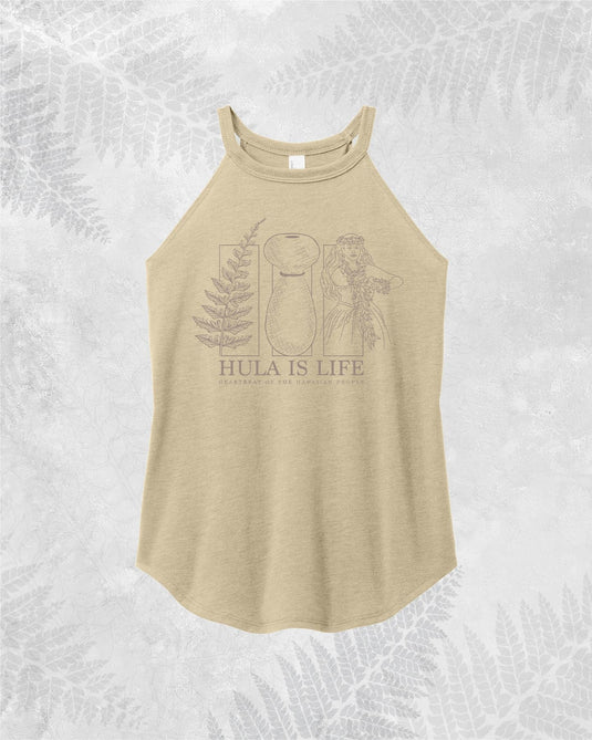 Translation missing: en.Hula Rhythm - Rocker Tank - Hula is Life
