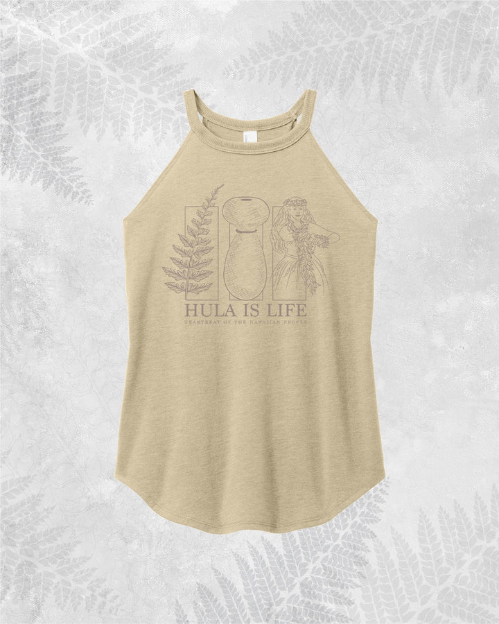 Translation missing: en.Hula Rhythm - Rocker Tank - Hula is Life