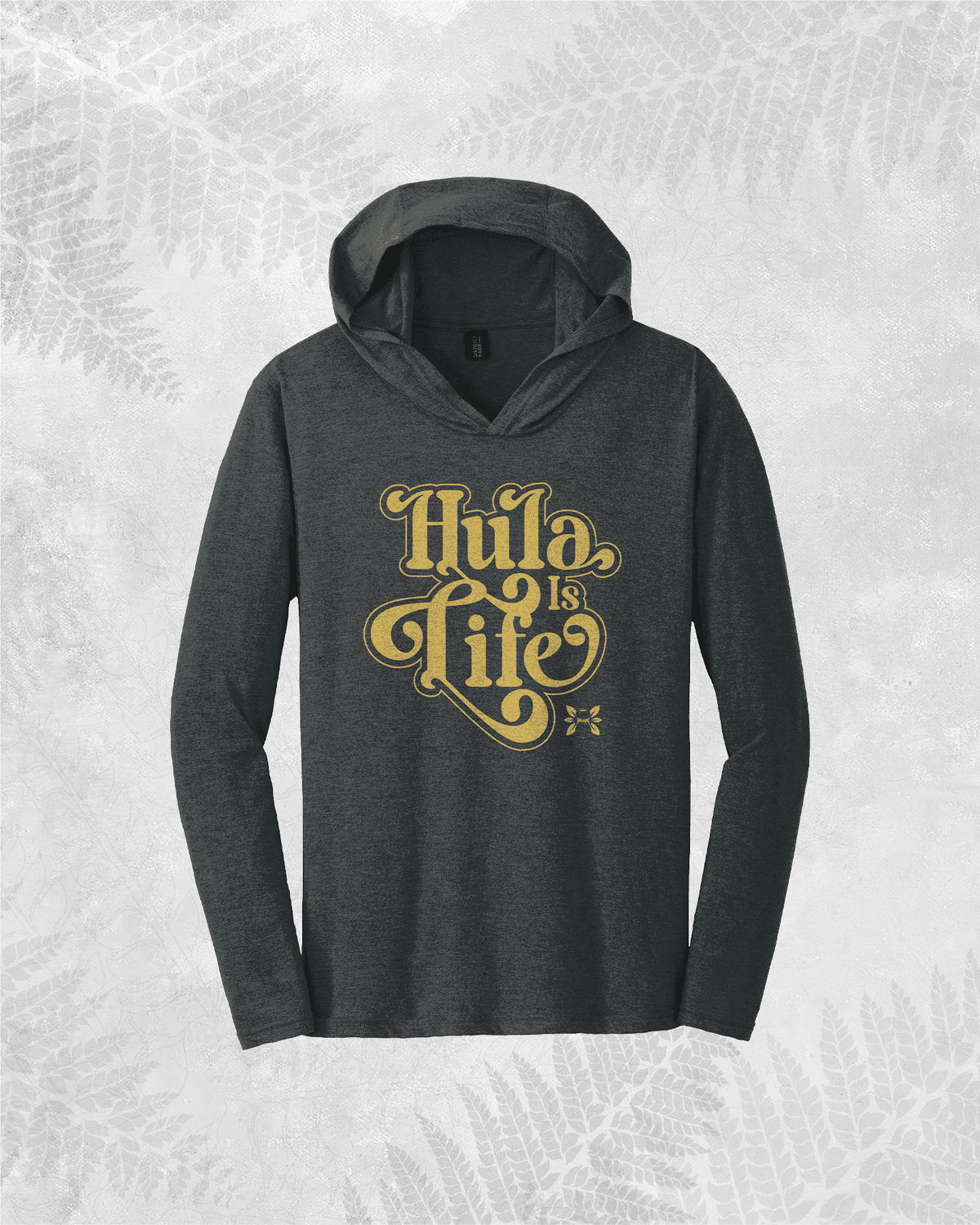Hula Sway-Longsleeve V-neck Hoodie - Hula is Life