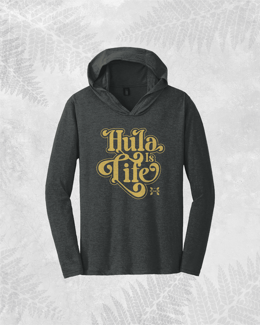 Translation missing: ja.Hula Sway-Longsleeve V-neck Hoodie - Hula is Life