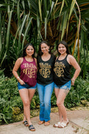 Hula is Life Hula Sway Relaxed Scoop in XS size, featuring a comfortable scoop neckline and relaxed fit, shown in the image.