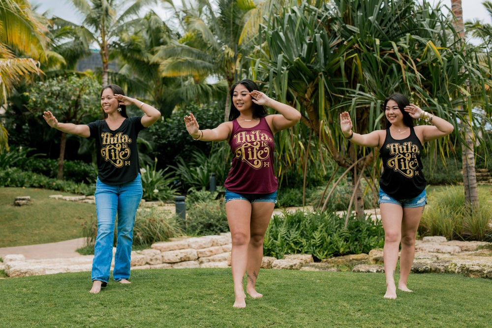 Hula Sway - Wahine Tank - Hula is Life