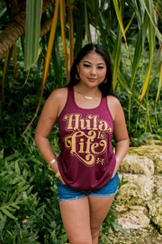 Hula Sway - Wahine Tank - Hula is Life