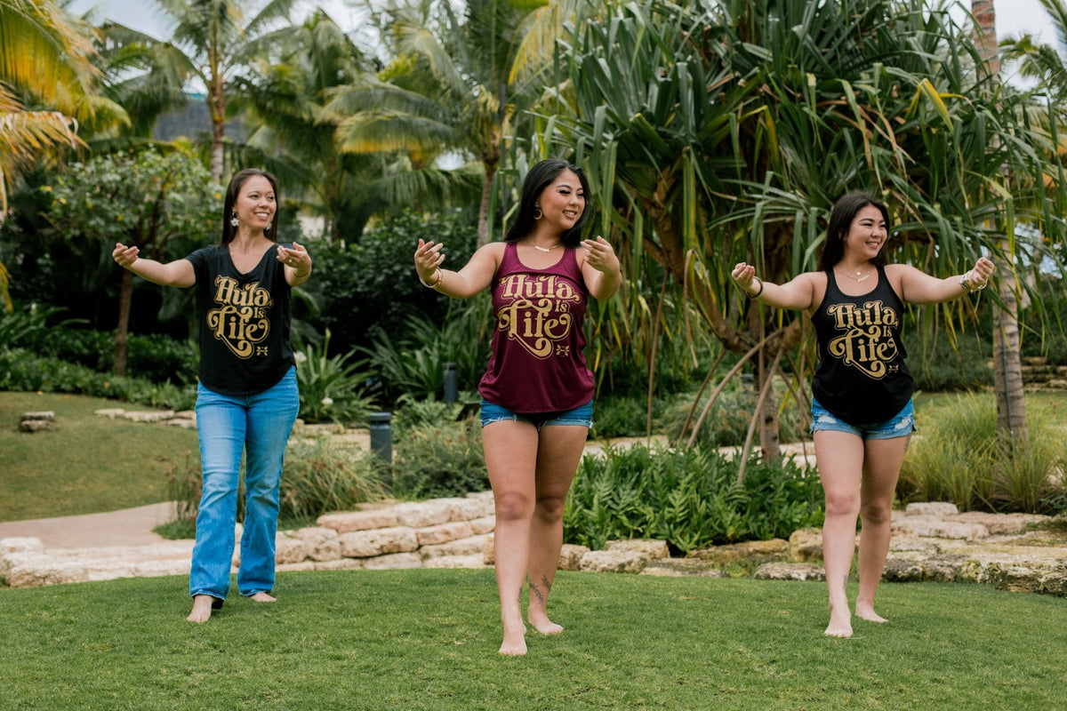 Hula Sway - Wahine Tank - Hula is Life