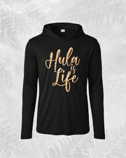 ʻIlima-Long Sleeve Dri-Fit Hoodie - Hula is Life