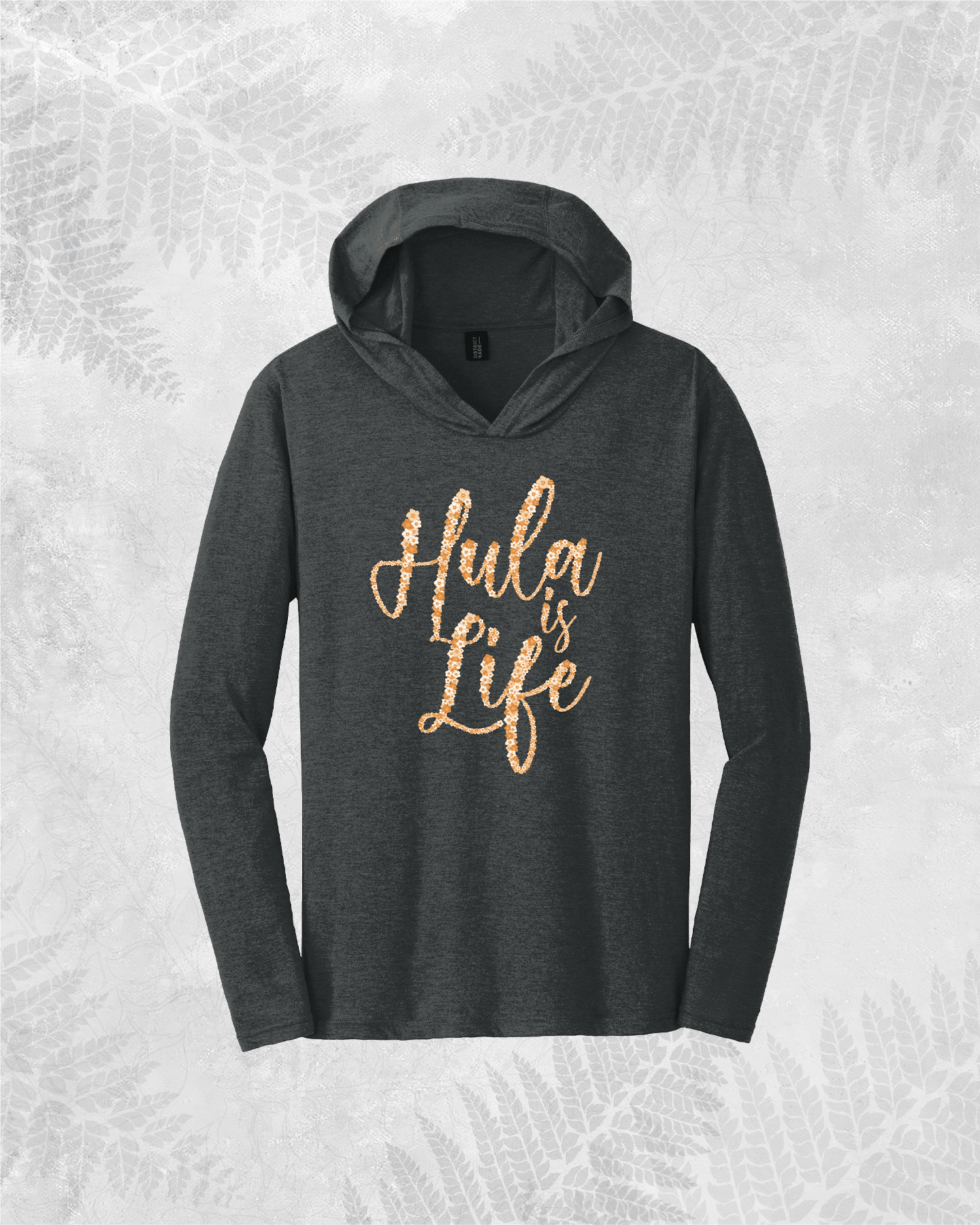 Translation missing: en.ʻIlima-Longsleeve V-neck Hoodie - Hula is Life