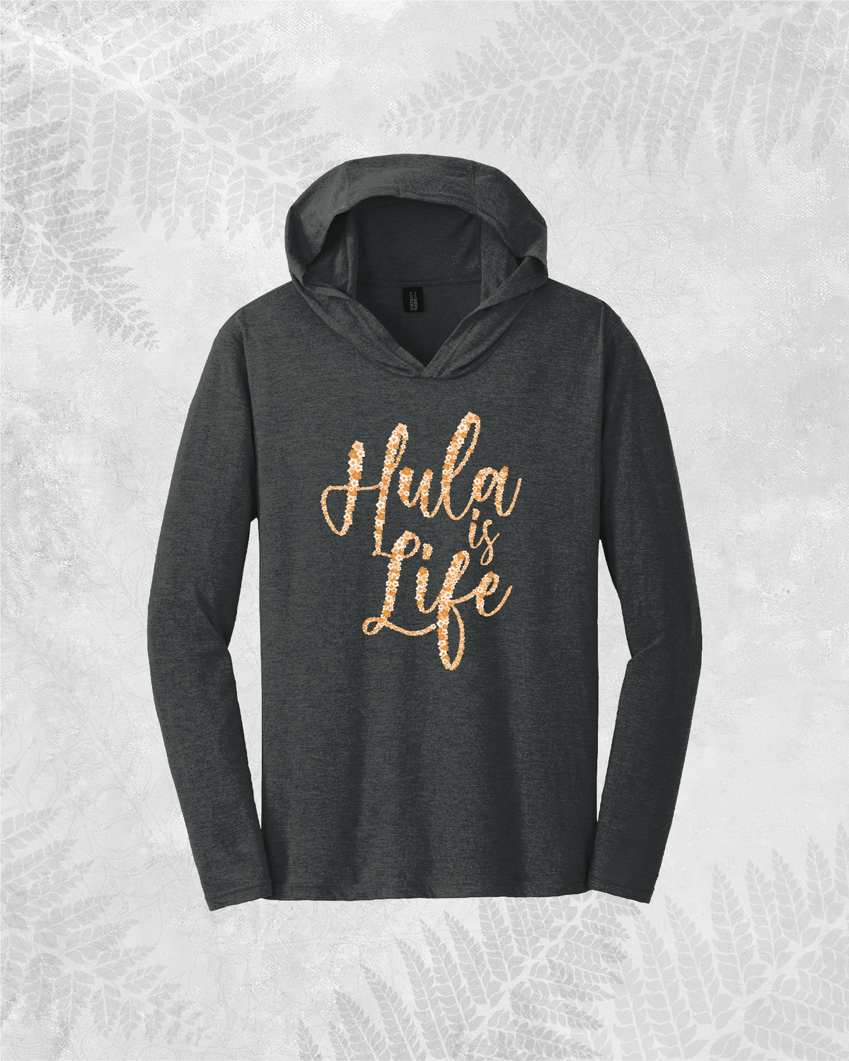 ʻIlima-Longsleeve V-neck Hoodie - Hula is Life