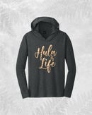 ʻIlima-Longsleeve V-neck Hoodie - Hula is Life