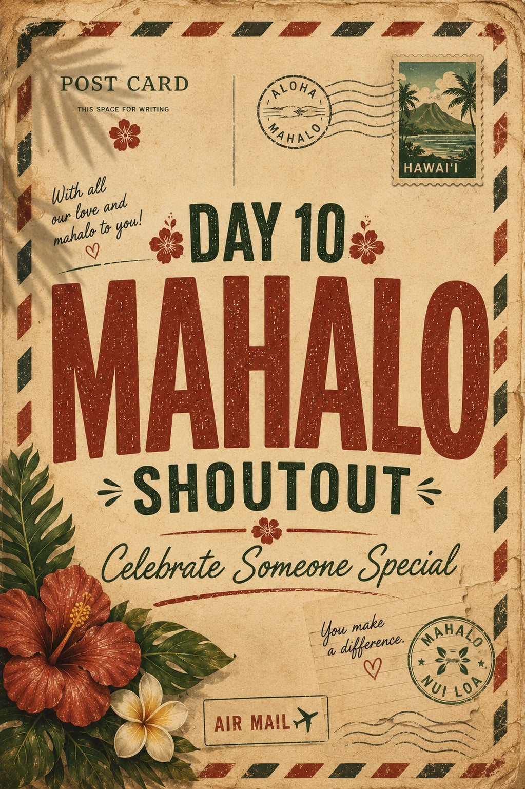 Mahalo for 10K!