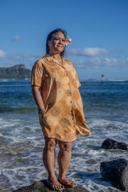 ʻOpihi Mālie Dress, three-quarter view