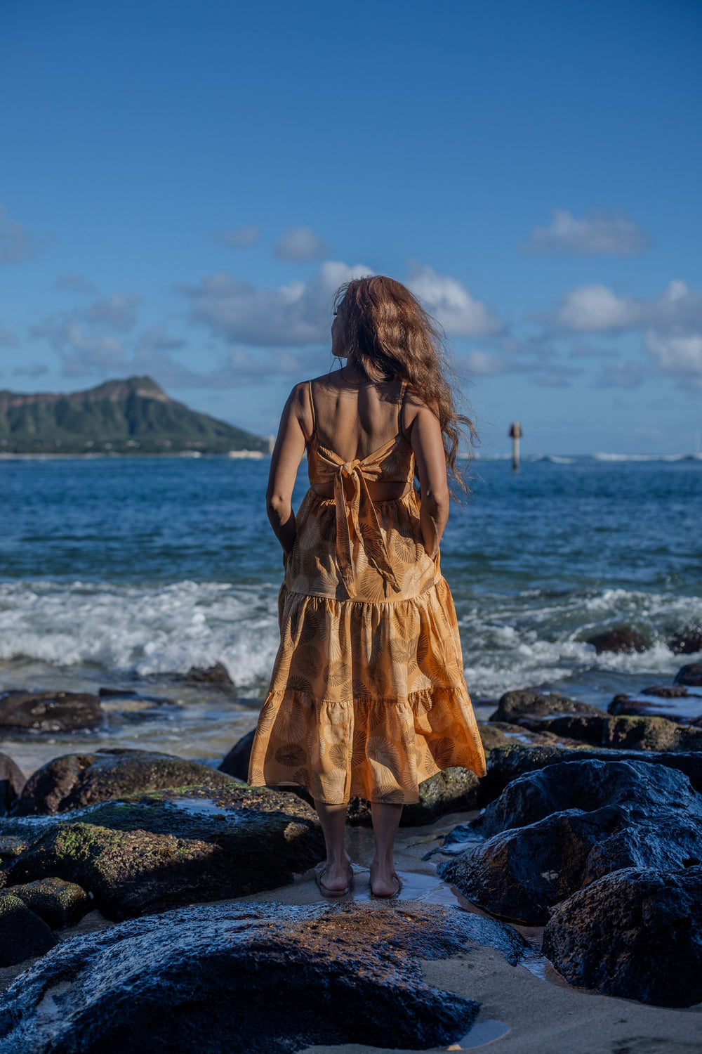 ʻOpihi Mehana Dress, back view