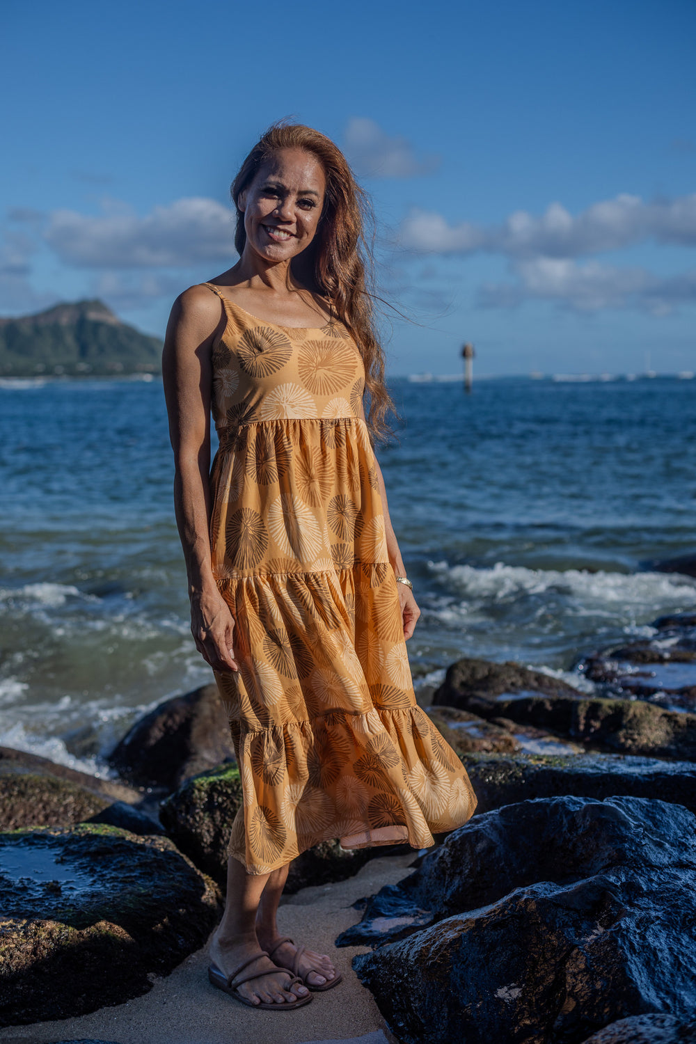 ʻOpihi Mehana Dress, front view