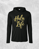 PLUMERIA-Long Sleeve Dri-Fit Hoodie - Hula is Life