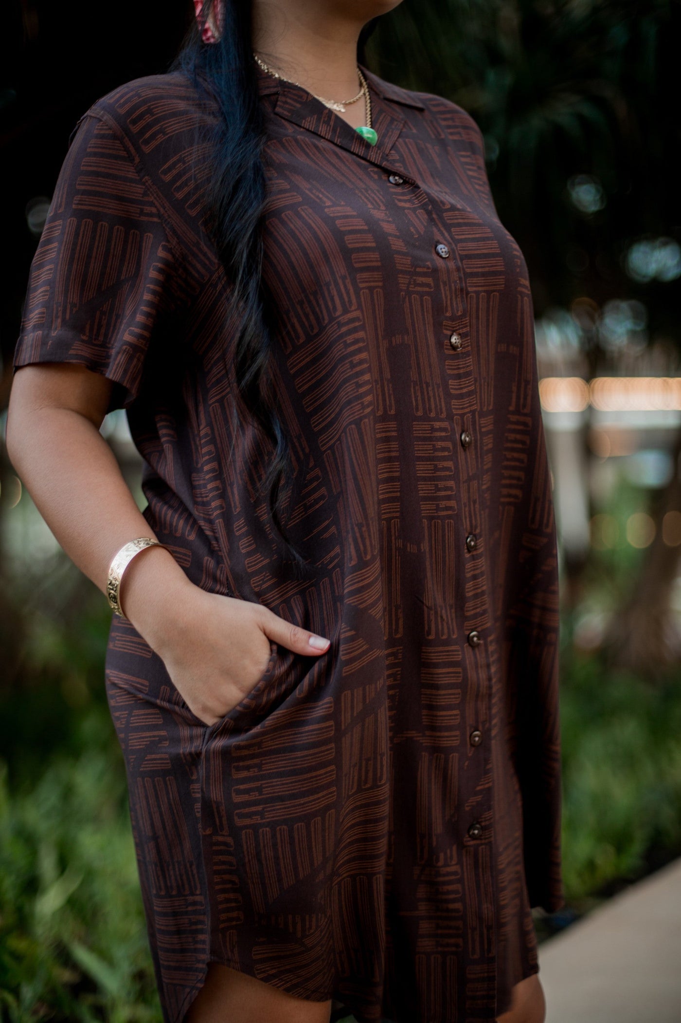 Puili Brown - Mālie Dress - Hula is Life