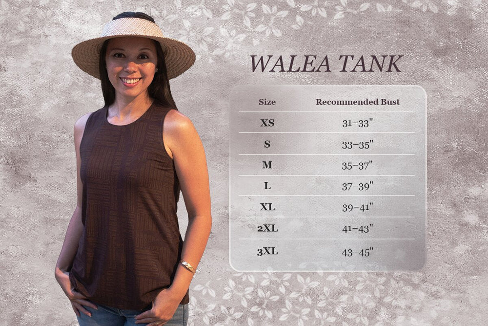 Puili Brown Walea Tank - Hula is Life