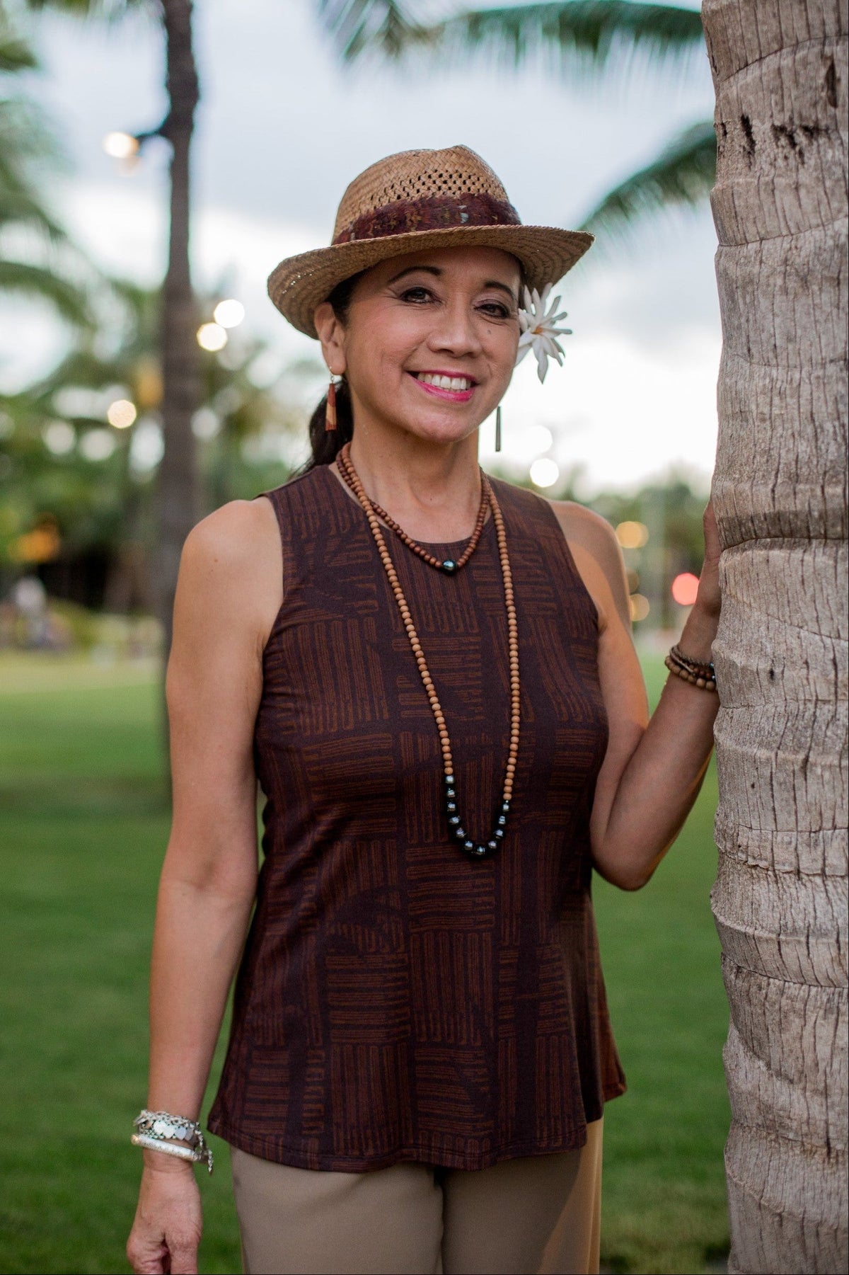 Puili Brown Walea Tank - Hula is Life